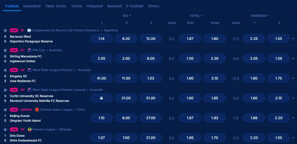 Boomerang Bet betting